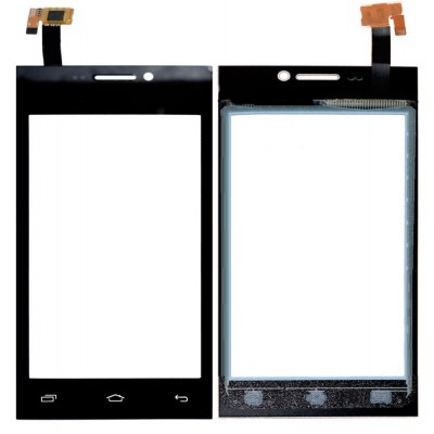 Touch Screen Digitizer For Intex Aqua Y2 Grey By - Maxbhi Com