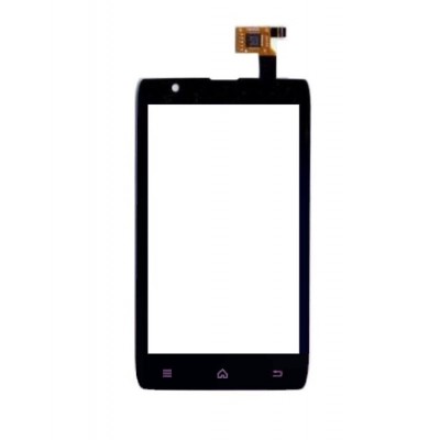 Touch Screen Digitizer For Intex Cloud Y4 Black By - Maxbhi.com