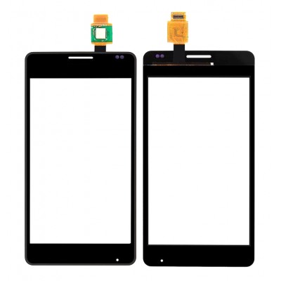 Touch Screen Digitizer For Sony Xperia E1 Dual Black By - Maxbhi Com