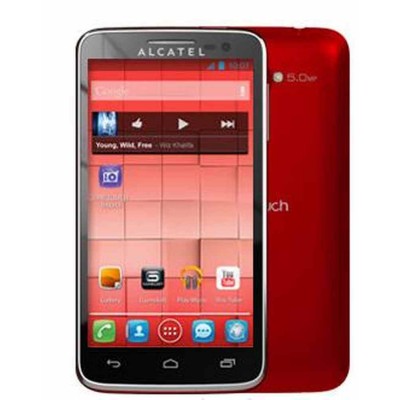 LCD with Touch Screen for Alcatel One Touch X-Pop - Blue