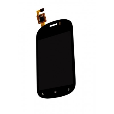 Lcd With Touch Screen For Alcatel Ot908 Black By - Maxbhi.com