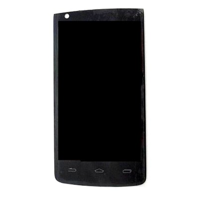 Lcd With Touch Screen For Alcatel Ot992d Black By - Maxbhi Com