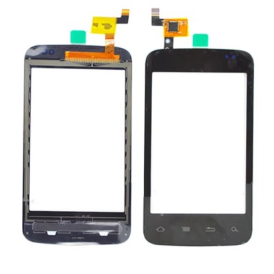 Touch Screen Digitizer For Alcatel Ot983 Red By - Maxbhi Com