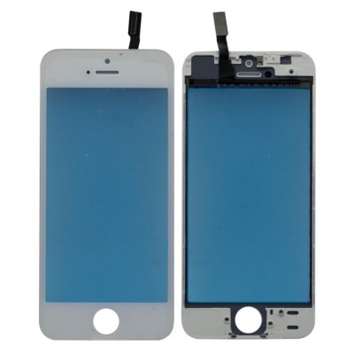 Touch Screen Digitizer For Apple Iphone 5s Silver By - Maxbhi Com