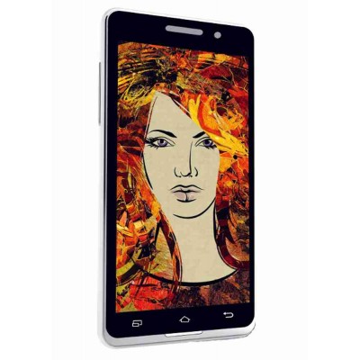 LCD with Touch Screen for Celkon Monalisa 5 - Black