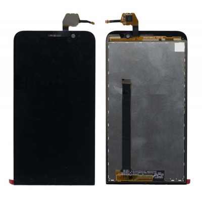 Lcd With Touch Screen For Asus Zenfone 2 Ze551ml Silver By - Maxbhi Com