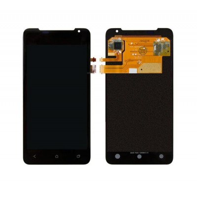 Lcd With Touch Screen For Htc J Black By - Maxbhi Com