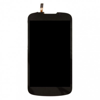 Lcd With Touch Screen For Huawei Ascend G300 White By - Maxbhi Com