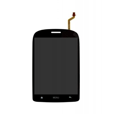 Lcd With Touch Screen For Huawei U8100 Black By - Maxbhi.com