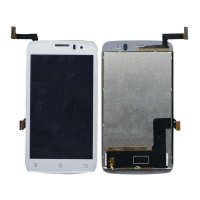 Lcd With Touch Screen For Karbonn Titanium S1 Plus White By - Maxbhi Com