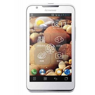 LCD with Touch Screen for Lenovo S880 - Black