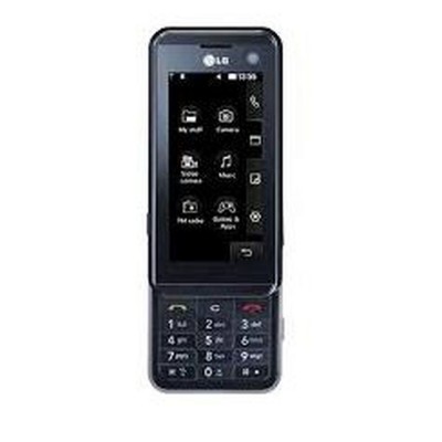 LCD with Touch Screen for LG KF700 - White