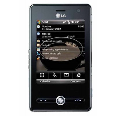 LCD with Touch Screen for LG KS20 - Pink
