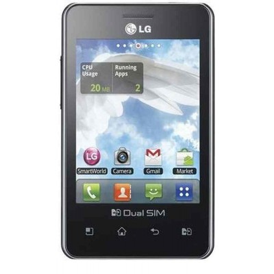 LCD with Touch Screen for LG Optimus L3 Dual - Black