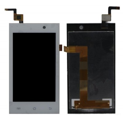 Display for Micromax A093 Canvas Fire White (Combo Folder) by Maxbhi.com