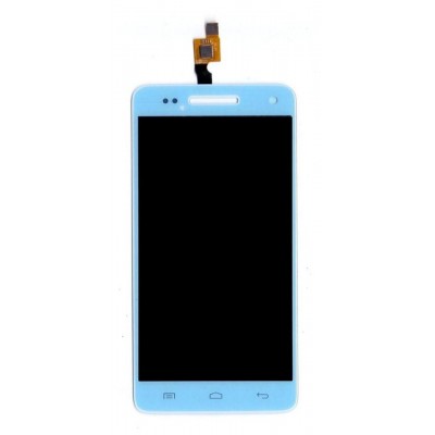 Display for Micromax A120 Canvas 2 Colors White (Combo Folder) by Maxbhi.com