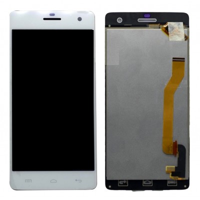 Lcd With Touch Screen For Micromax A350 Canvas Knight White By - Maxbhi Com