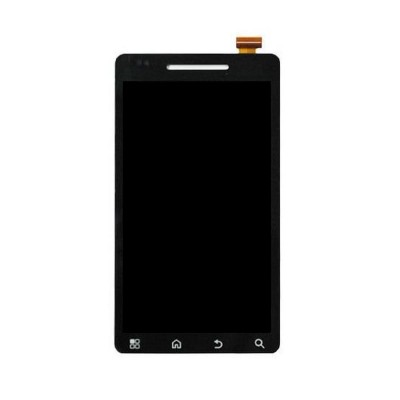 Lcd With Touch Screen For Motorola Milestone 2 A953 Black By - Maxbhi Com