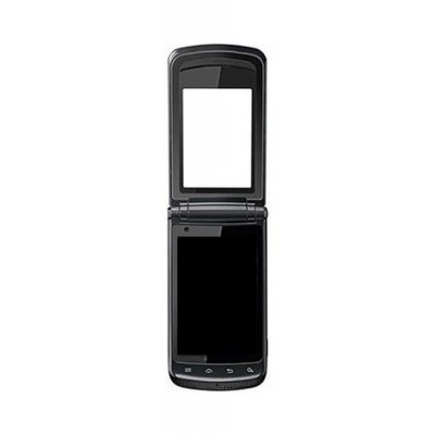 Lcd With Touch Screen For Motorola Motosmart Flip Xt611 Black By - Maxbhi.com