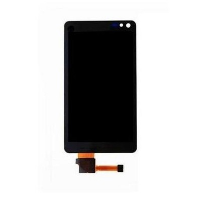 LCD with Touch Screen for Nokia N8 Black