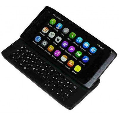 LCD with Touch Screen for Nokia N950 - White