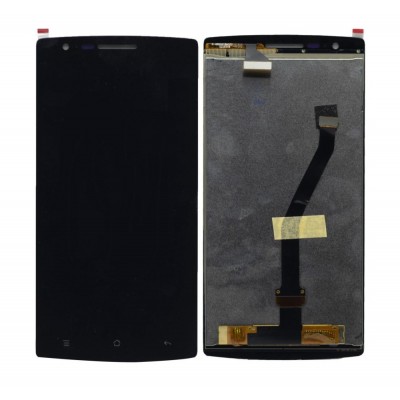 Display for Oneplus One White (Combo Folder) by Maxbhi.com