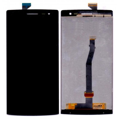 Lcd With Touch Screen For Oppo Find 7a White By - Maxbhi Com