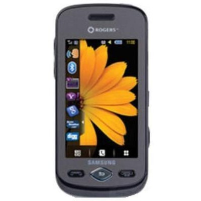 LCD with Touch Screen for Samsung A886 Forever - White