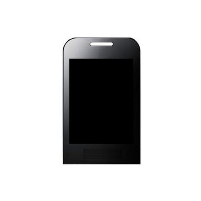 Lcd With Touch Screen For Samsung Chat C3500 White By - Maxbhi Com