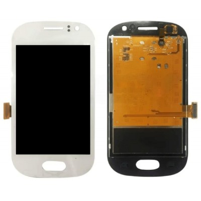 Lcd With Touch Screen For Samsung Galaxy Fame S6810p With Nfc Blue By - Maxbhi Com