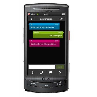 LCD with Touch Screen for Samsung Vodafone 360 H1 - Black