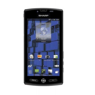 LCD with Touch Screen for Sharp Aquos SH80F - Black