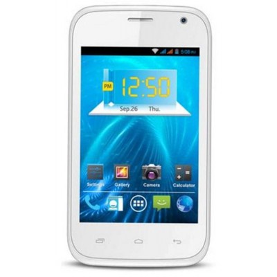 LCD with Touch Screen for Spice Mi-423 Smart Flo Ivory 2 - Black