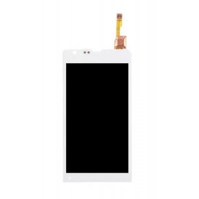 Lcd With Touch Screen For Sony Xperia Sp Lte C5303 White By - Maxbhi.com