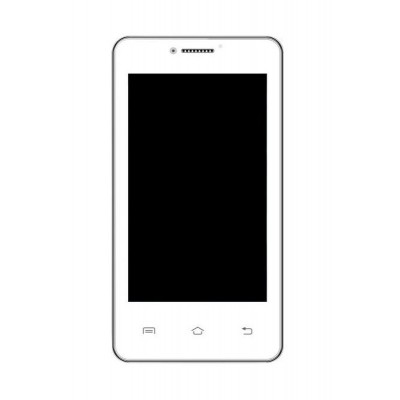 Lcd With Touch Screen For Spice Mi426 Smart Flo Mettle 4.0x White By - Maxbhi.com