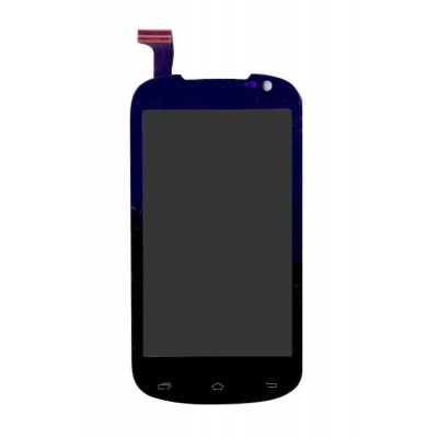 Lcd With Touch Screen For Xolo A500 White By - Maxbhi.com