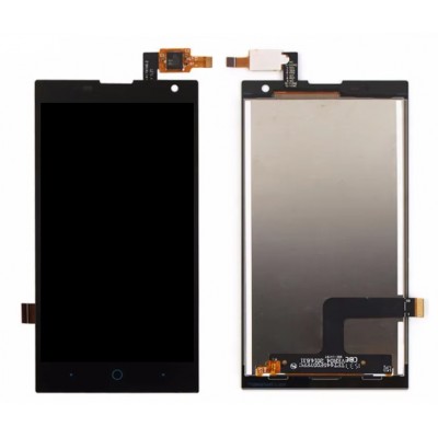 Lcd With Touch Screen For Zte Blade G Lux Black By - Maxbhi Com