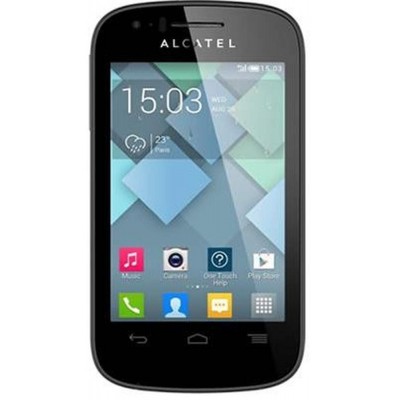 LCD with Touch Screen for Alcatel One Touch Pop C1 - White