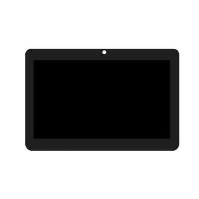 Lcd With Touch Screen For Adcom Apad 707 Black By - Maxbhi Com