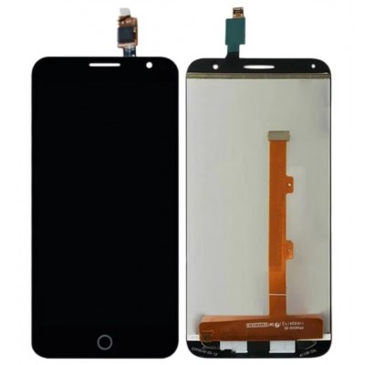 Lcd With Touch Screen For Alcatel Fire E Black By - Maxbhi Com