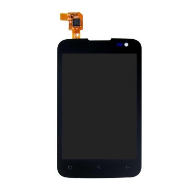 Lcd With Touch Screen For Alcatel Ot985n Blaze Black By - Maxbhi.com