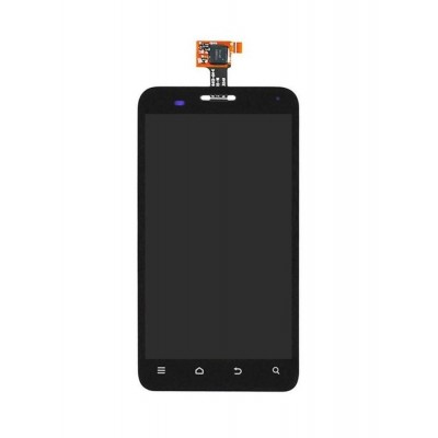 Lcd With Touch Screen For Zte N880e White By - Maxbhi.com