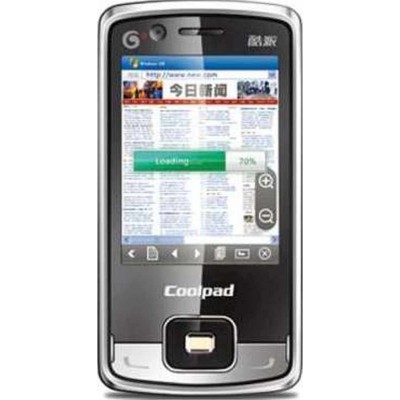 LCD with Touch Screen for Coolpad 6268H - Black