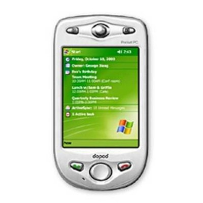 LCD with Touch Screen for Dopod 696 - White