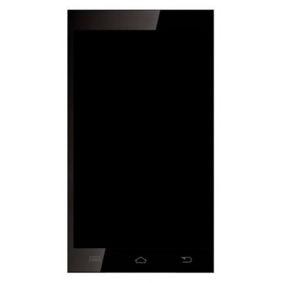 Lcd With Touch Screen For Hitech Amaze S406 Black By - Maxbhi Com