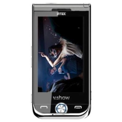 LCD with Touch Screen for Intex IN 8810 V.Show - Black