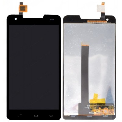 Lcd With Touch Screen For Intex Aqua Amaze Black By - Maxbhi Com