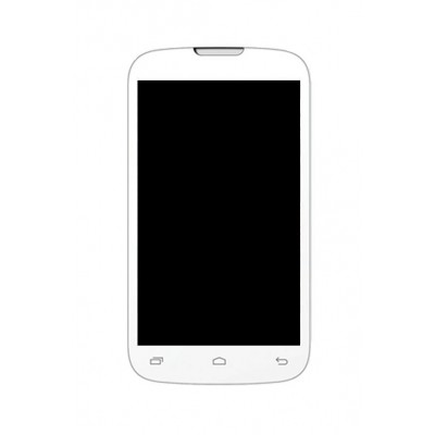Lcd With Touch Screen For Intex Cloud Y3 White By - Maxbhi.com