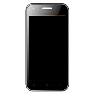 Lcd With Touch Screen For Intex Cloud Y5 White By - Maxbhi Com