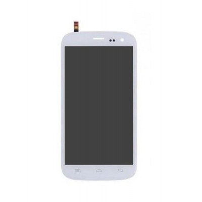 Lcd With Touch Screen For Karbonn A101 White By - Maxbhi.com
